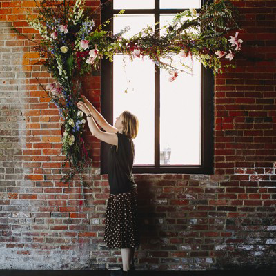 Go big: floral installations for weddings and events